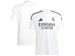 Real Madrid 2024/25 Home Bank Jersey - White