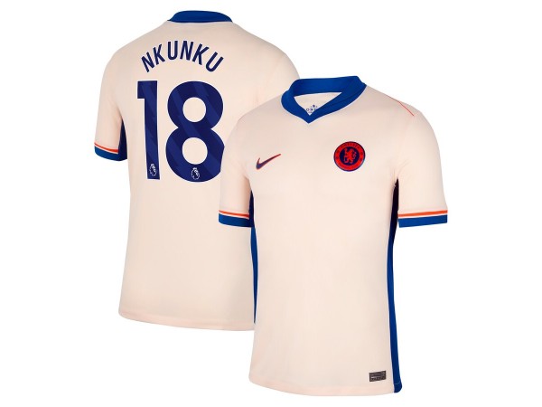 Chelsea #18 Christopher Nkunku 2024/25 Away Jersey