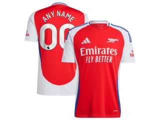 Arsenal 2024/25 Home Custom Jersey – Red