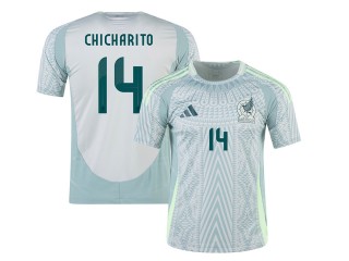 Mexico #14 CHICHARITO 24/25 Away Soccer Jersey