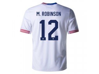 US National Team #12 M. ROBINSON 2024 Home Jersey - White