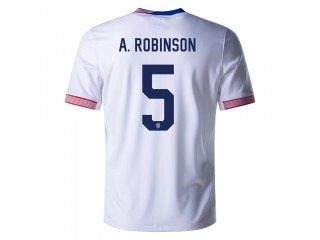 US National Team #5 A. ROBINSON 2024 Home Jersey - White