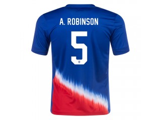 US National Team #5 A. ROBINSON 2024 Away Jersey - Blue