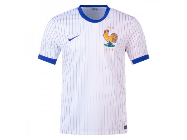 France National Team 2024 Away Blank Jersey - White