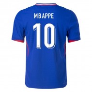 France National Team #10 Kylian Mbappe 2024 Home Jersey - Blue