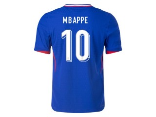 France National Team #10 Kylian Mbappe 2024 Home Jersey - Blue