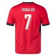 Portugal National Team #7 Cristiano Ronaldo 24/25 Home Jersey - Red